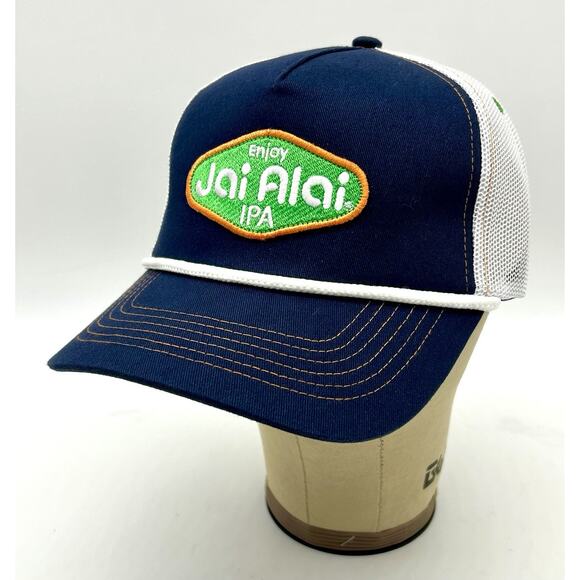 Brand New Cigar City Brewing Company Jai Alai IPA Mesh Trucker SnapBack Hat Cap - Picture 1 of 11